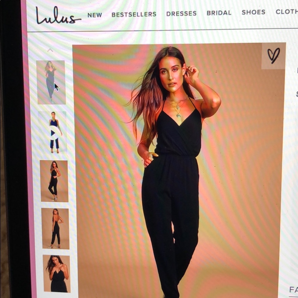 Learning to Fly Black Jumpsuit